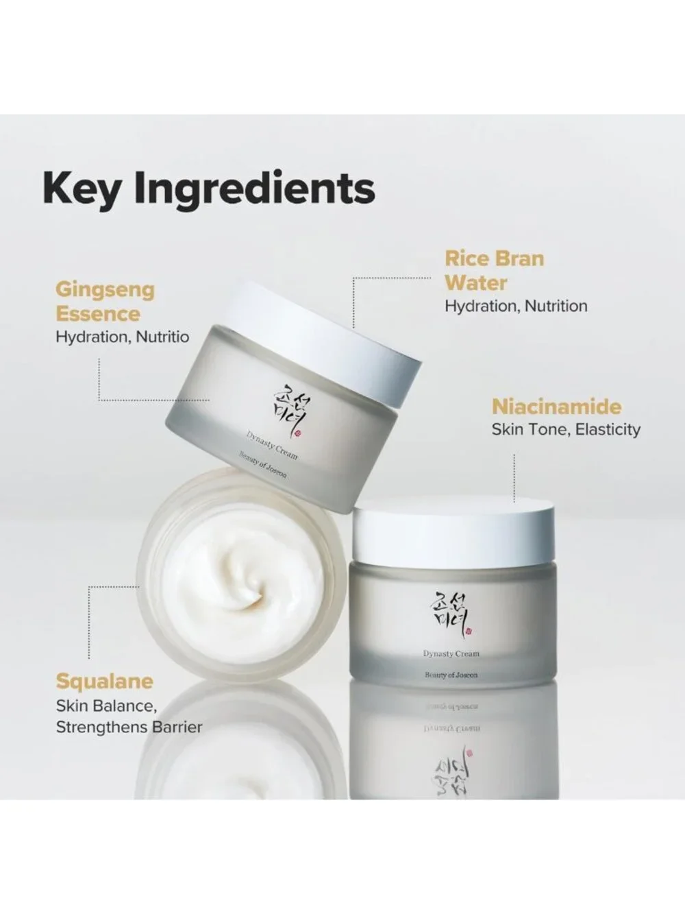 Hydrating Face Moisturizer for Dry, Sensitive Skin - Korean Skincare, 100ml